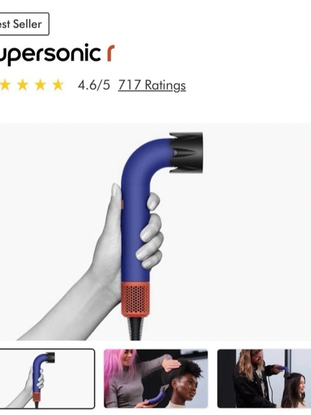 Dyson Supersonic r Hair Dryer
